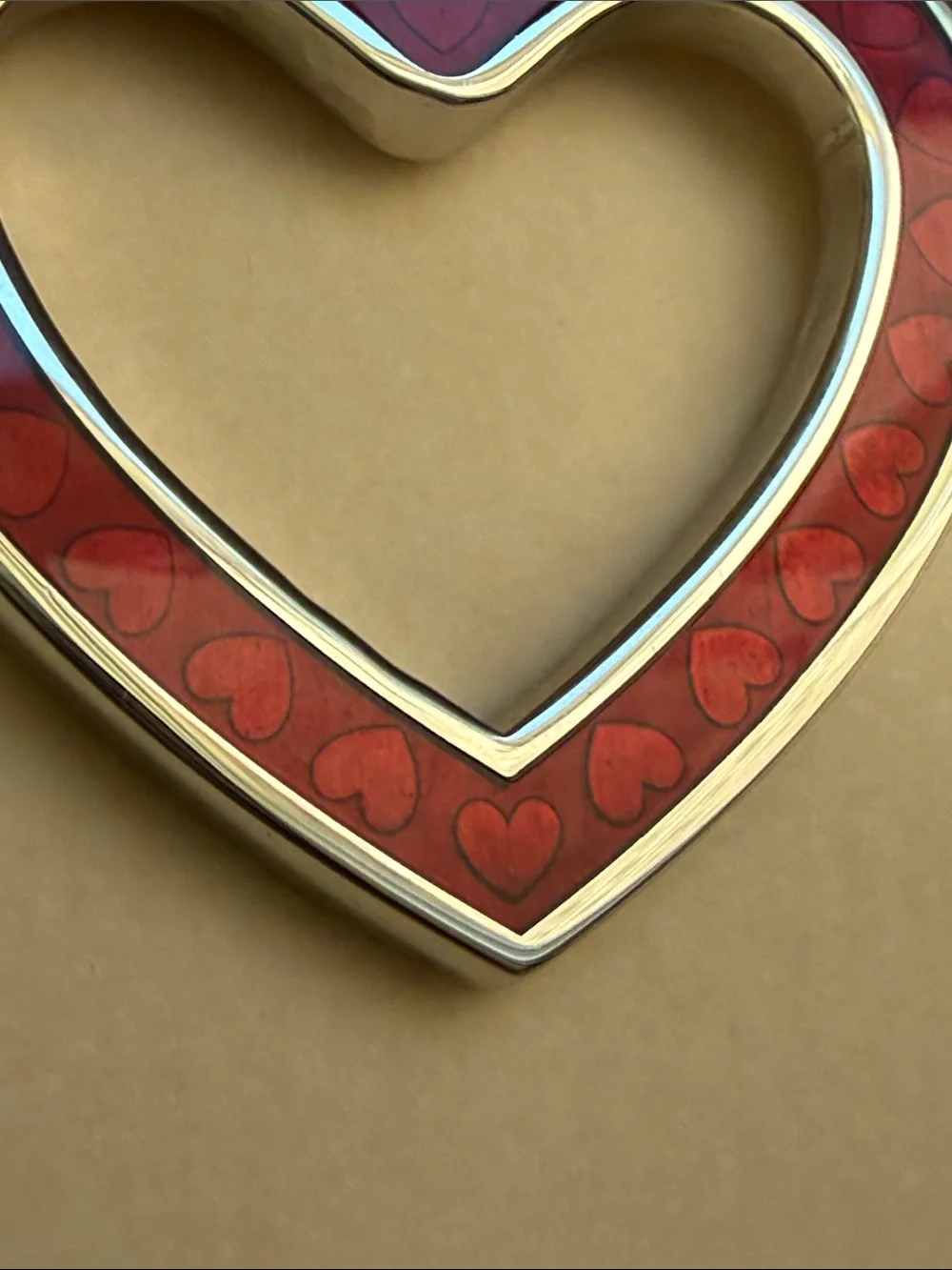 Things Remembered Keychain Silver & Red Enamel Heart w Engravable 💗 tag  518026